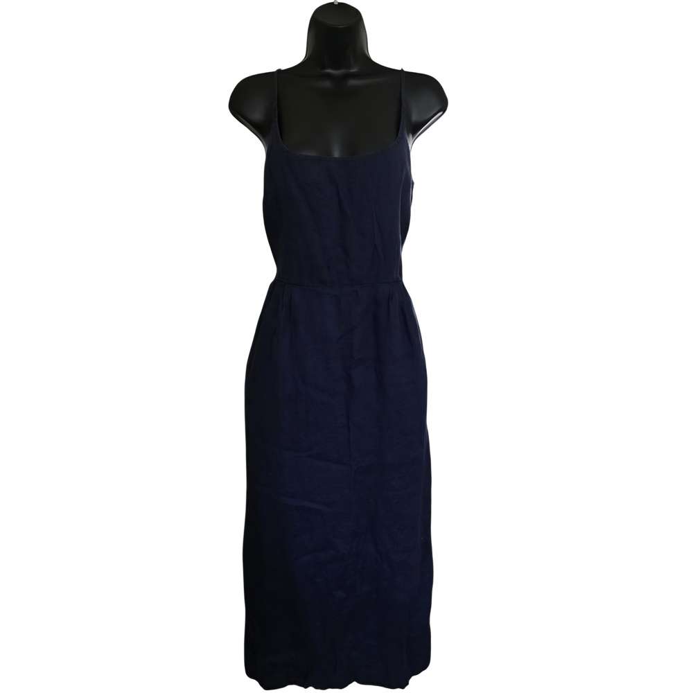 ☆Quince Navy Blue Linen Women's Dress☆